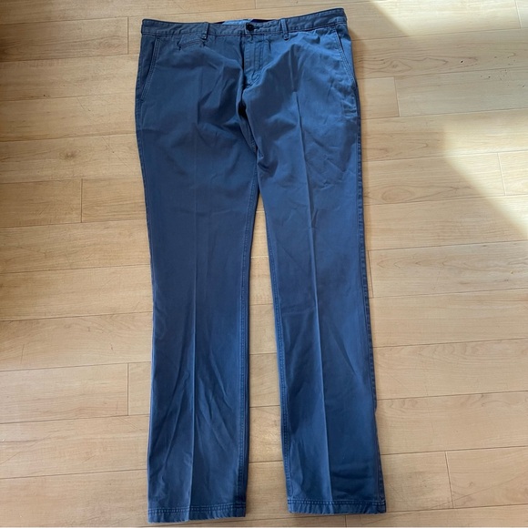 Burberry Blue Chinos with Slim Fit